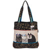 Laurel Burch Wild Cats Shoulder Tote LB5340