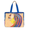 Laurel Burch Rose With Bird Oversized Tote LB5790