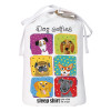 Dog Selfie Theme Sleep Shirt Pajamas 619OT