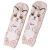 Tan Cat Body Socks