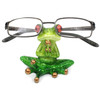 Meditating Frog Eyeglass Holder - WW-247