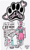 Cat Mom Patch + Card - Just Want To Be A Stay At Home Cat Mom - Patch - 37963