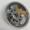 Golden Retriever Lab Dog Kitchen Sink Strainer Stainless Steel