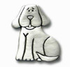 Dog Pewter Clutch Pin 3325CP