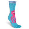 K. Bell Women's Pink Octopus Toe Socks