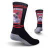 K. Bell Men's Crew Socks- Grumpy Cat - I had Fun Once