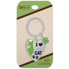 Heart I Love My Cat - All Pawsible Key Chain 49816