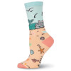 Mermaid Cat Beach Fun Womens Socks - KBWF17H018