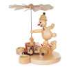 Snowmen Pyramid with a Train - Tealight Pyramid