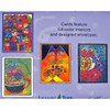 Laurel Burch Small Greeting Card Assortment - 12 cards - 4 Designs - Cats - ASN34632