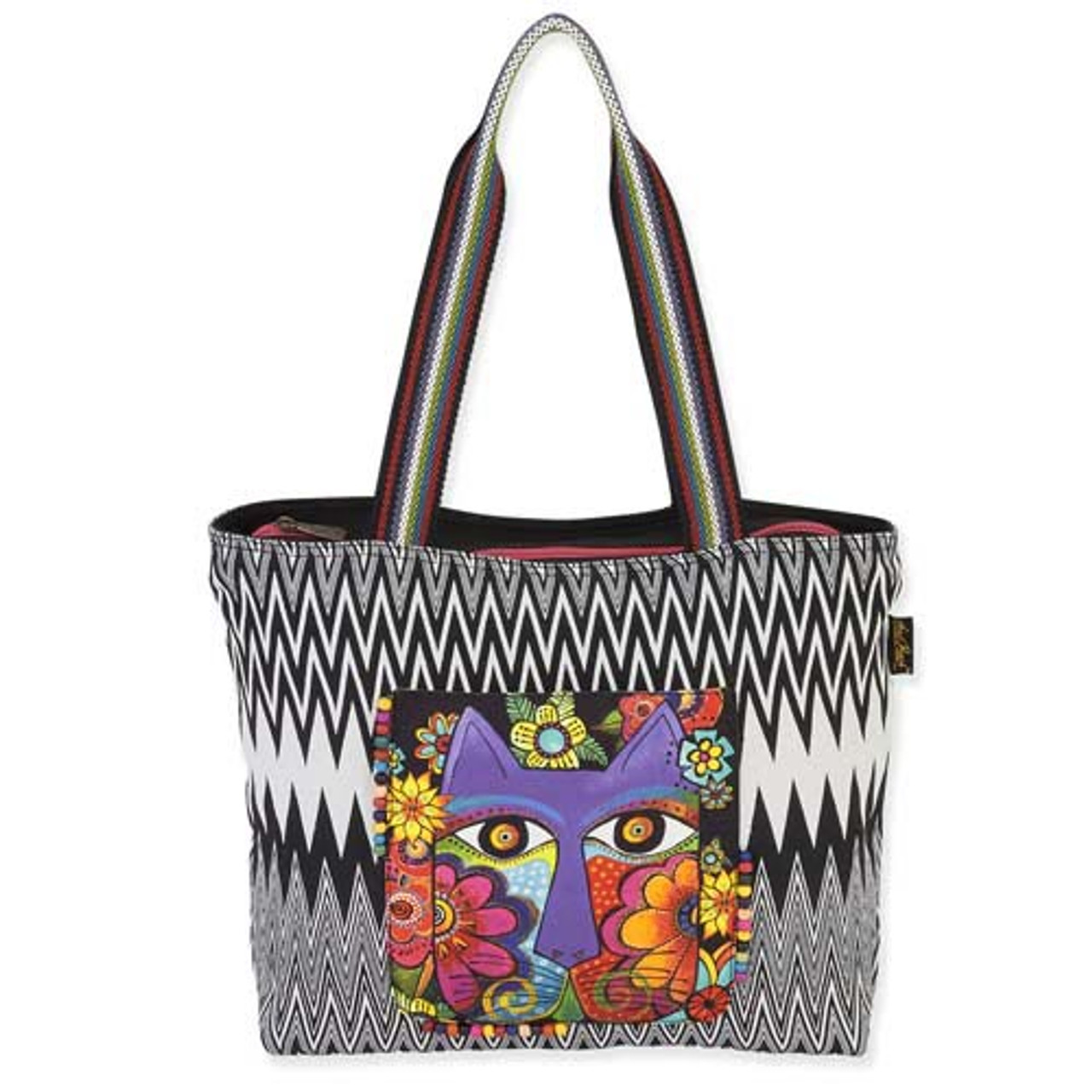 Laurel Burch Feline Clan Crossbody Cat Tote Handbag Purse - Walmart.com