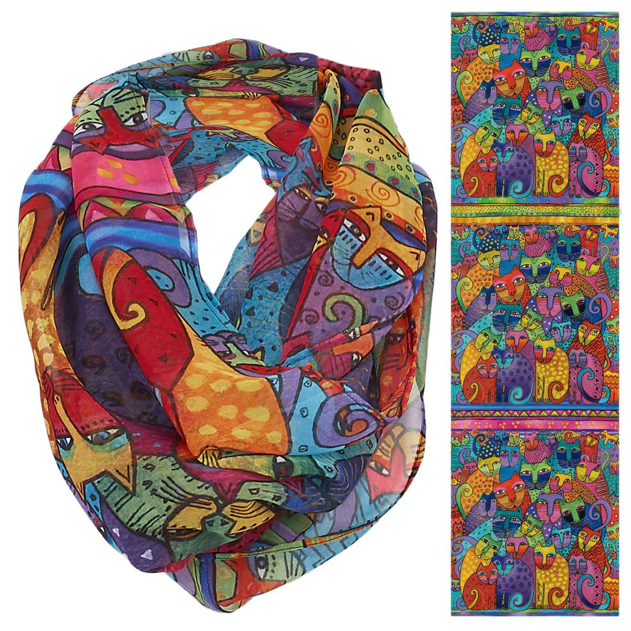 laurel burch scarf