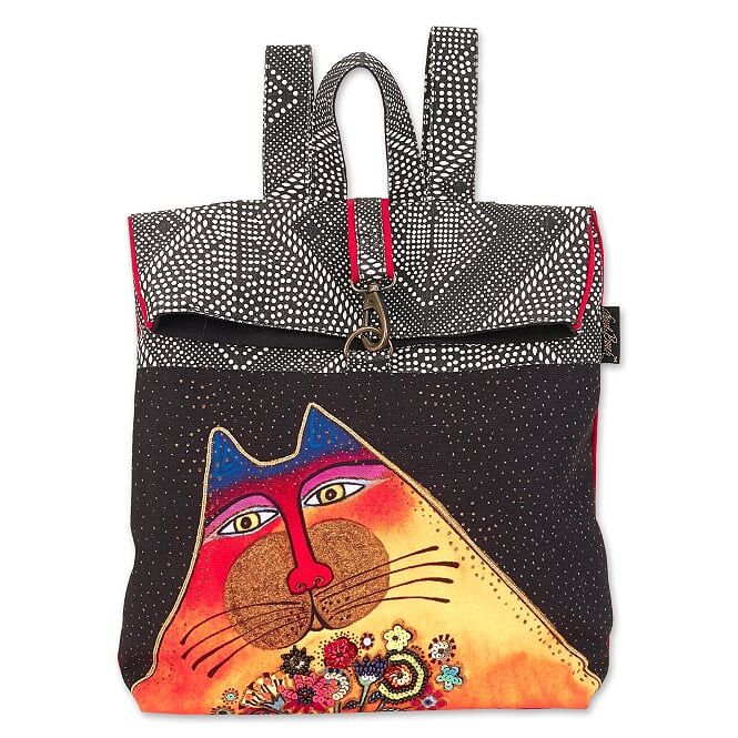 Laurel Burch A Bunch Of Love Cat 13x13 Backpack Tote – LB7012