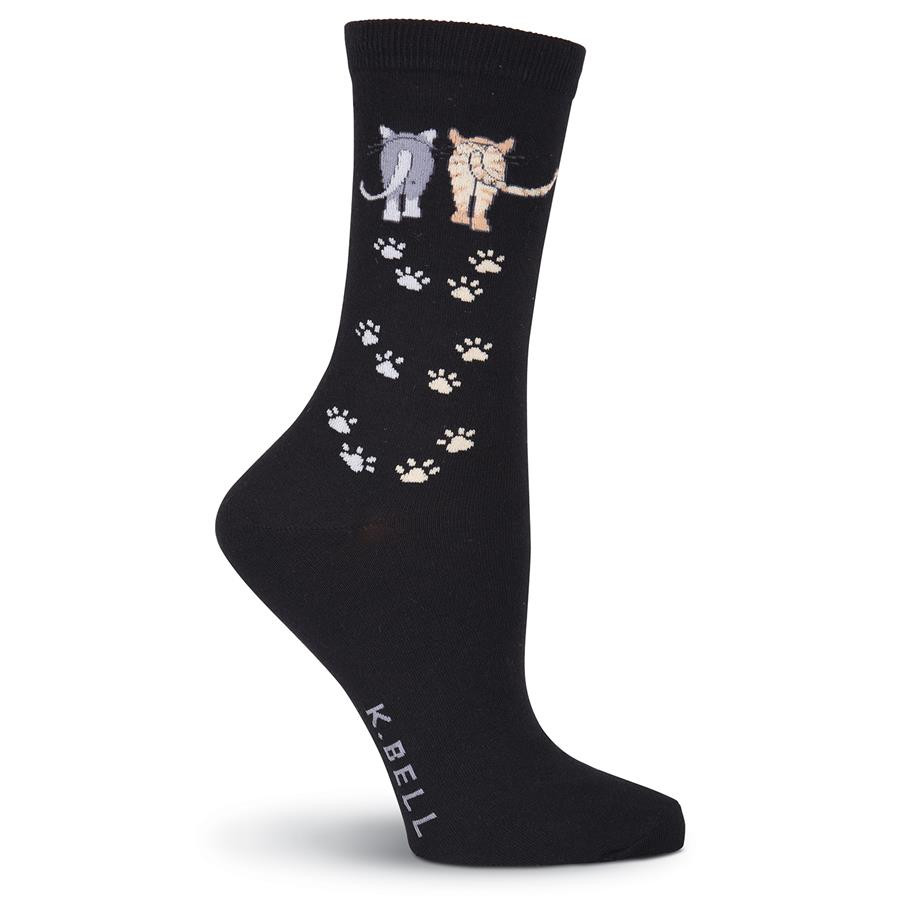 Cat Socks "Cat Yarn" Denim KBWF15H10101