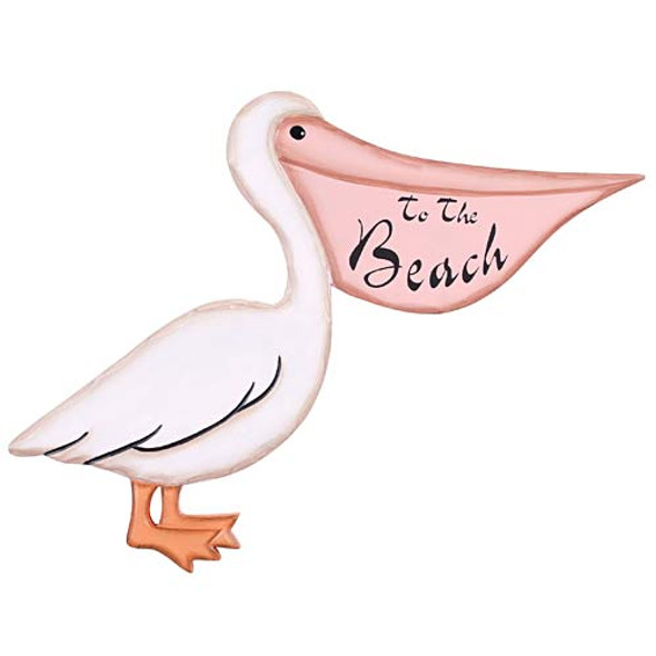 Pelican Shaped Wall Sign 35074