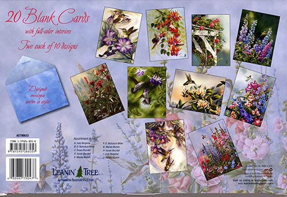 Hummingbirds - Blank Card Assortment by Leanin' Tree (AST90633)