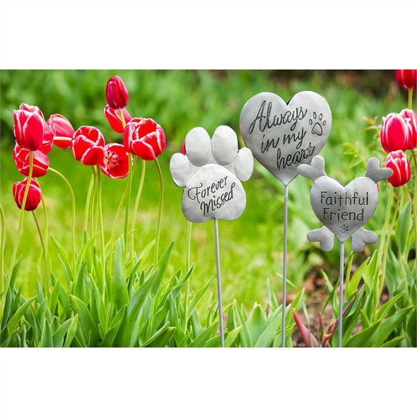 Always in my Heart - Pet Memorial - Garden Stake - 47M1591A