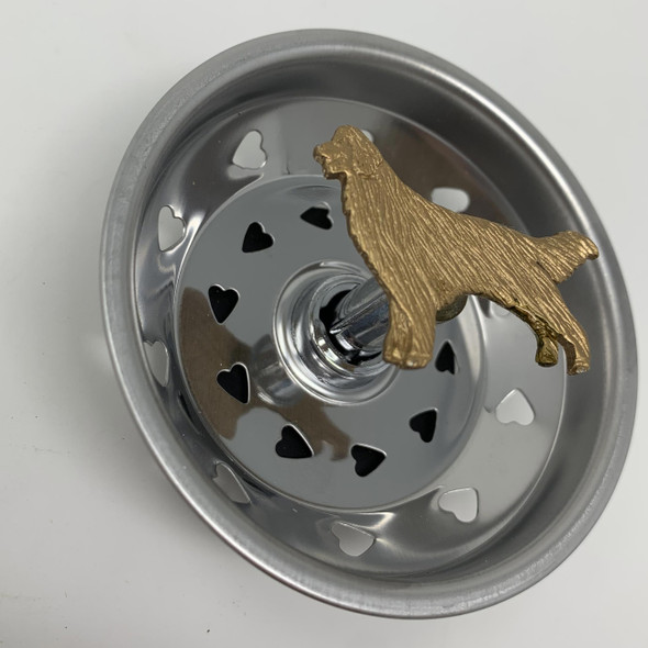 Golden Retriever Lab Dog Kitchen Sink Strainer Stainless Steel