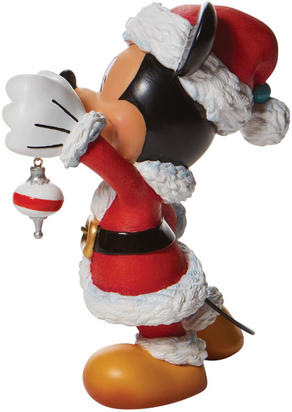 Enesco Disney Showcase Couture de Force Modern Santa Mickey Mouse Figurine, 8.27 Inch, Multicolor