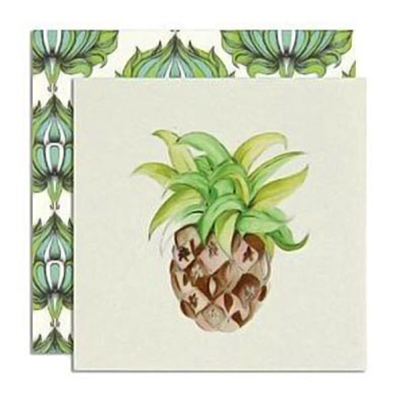 Pineapple Theme Gift Enclosure Card w Envelope - 10365