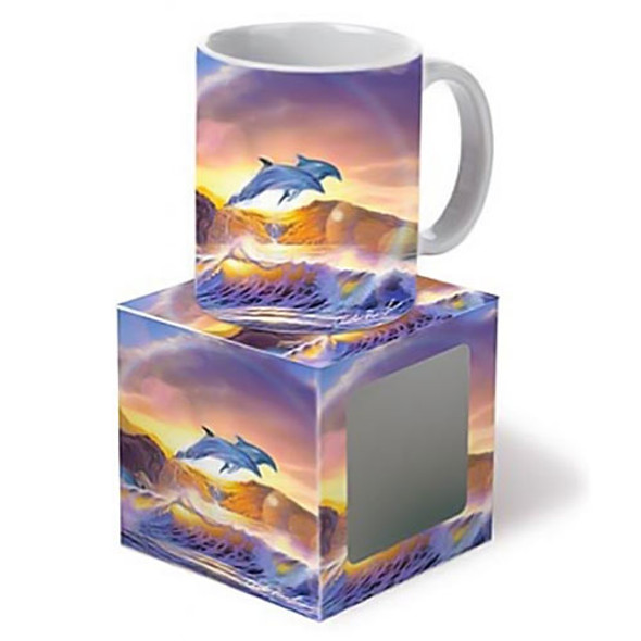Tropical Dolphin Journey Ceramic Mug 11oz 03279000