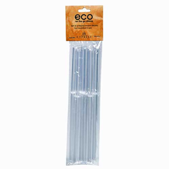 Acrylic Straws For Lidded Tumblers Set of 6 - P386