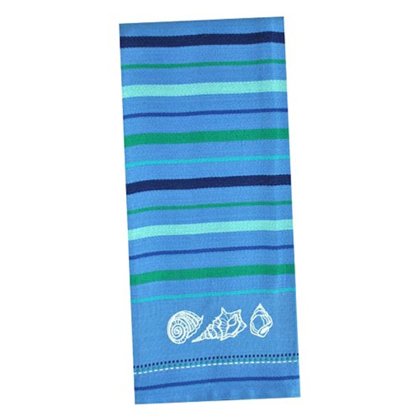 Sea Shells Embroidered Dishtowel 26891