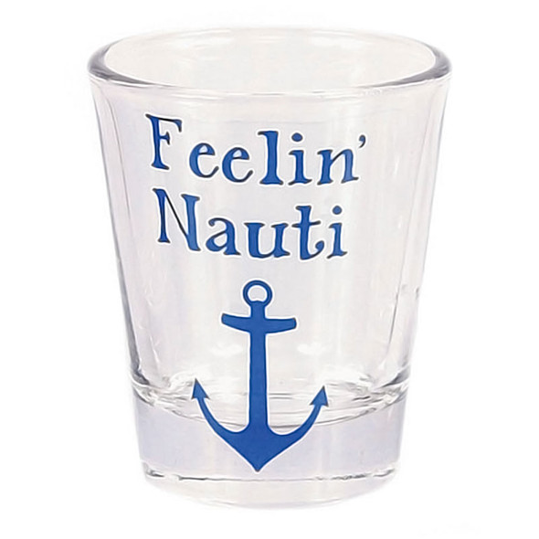 Nautical Theme Feelin Nauti Shot Glass - 20394F