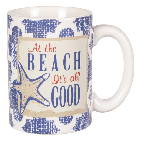 At the Beach Its All Good Ceramic Coffee Mug - 10929