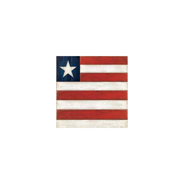 Big Stripe Flag 40 count 3ply - Cocktail Napkin - Z4NC6783