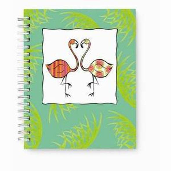 Pink Flamingo Duo Journal Notebook  - 52-067