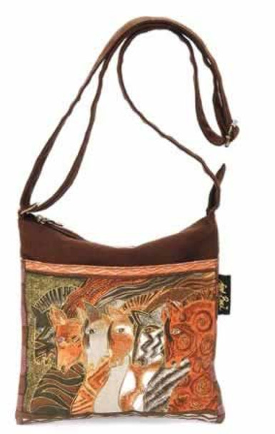 Laurel Burch Moroccan Mares Crossbody  Bag - LB2015