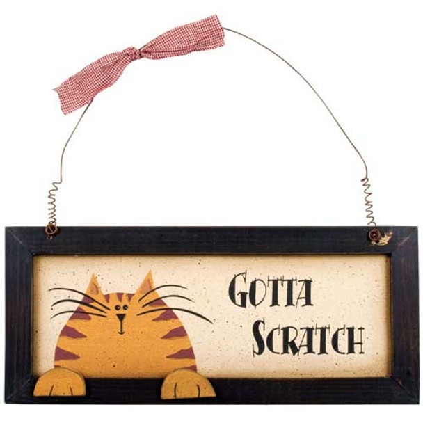 Cat Wall Decor - Gotta Scratch - 33335