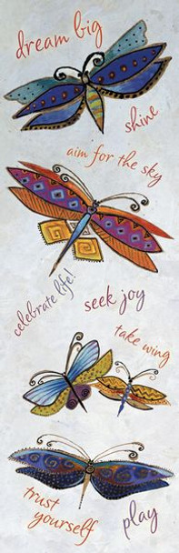 Laurel Burch Dragonflies Bookmarker - 54224