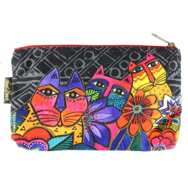 Laurel Burch 10x6 Cosmetic Bag Mara Cat LB5854C