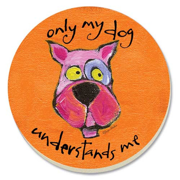 My Dog Understands Me Stone Coasters 4 Pack 87079