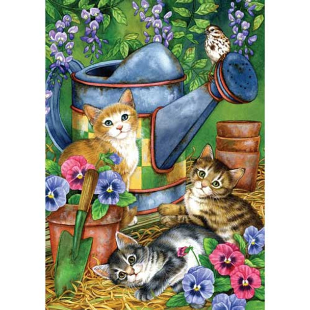 Cat Garden Flag "Garden Kitties" - 111178