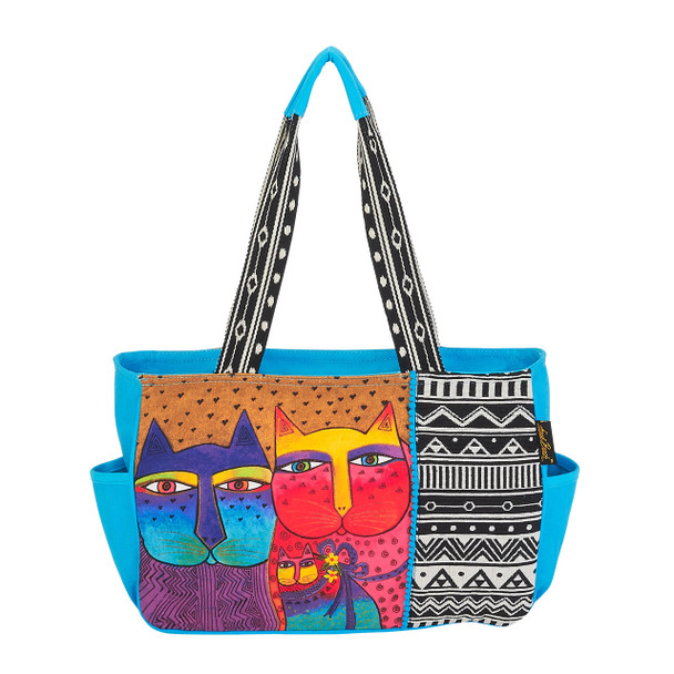 Laurel Burch Feline Family Medium Tote - LB6111