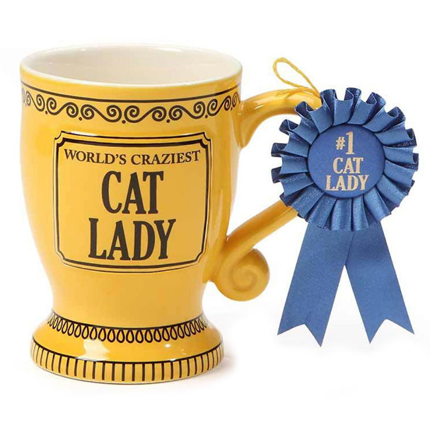 Crazy Cat Lady Trophy Mug