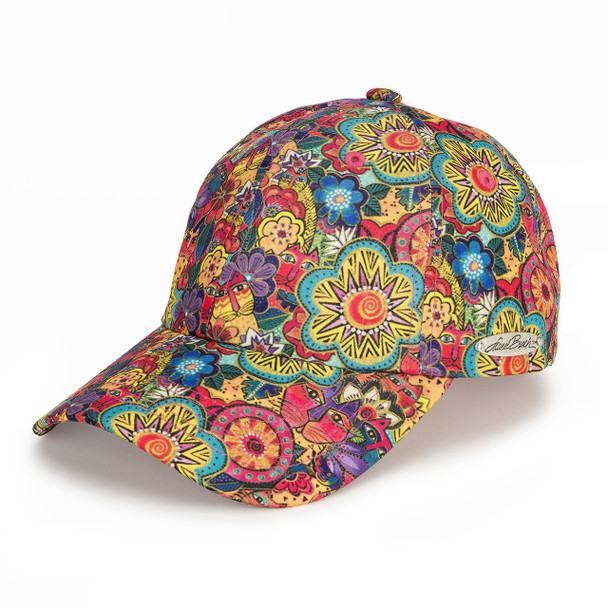 Laurel Burch - Garden Flower Ball Cap 