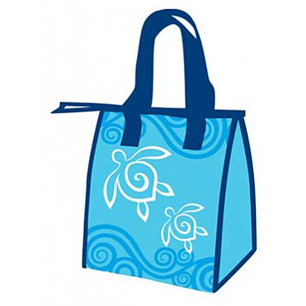 Blue Turtle Swirl Lunchbag Small 40302000