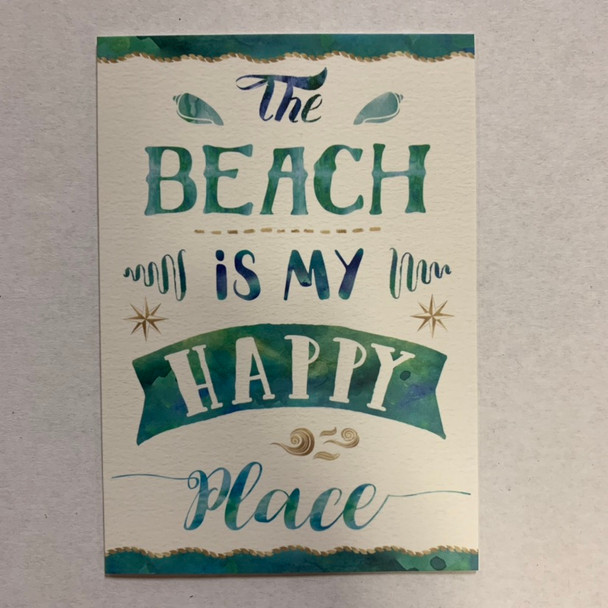 Beach is my Happy Place - Boxed Note Cards 10 Pack 09-070