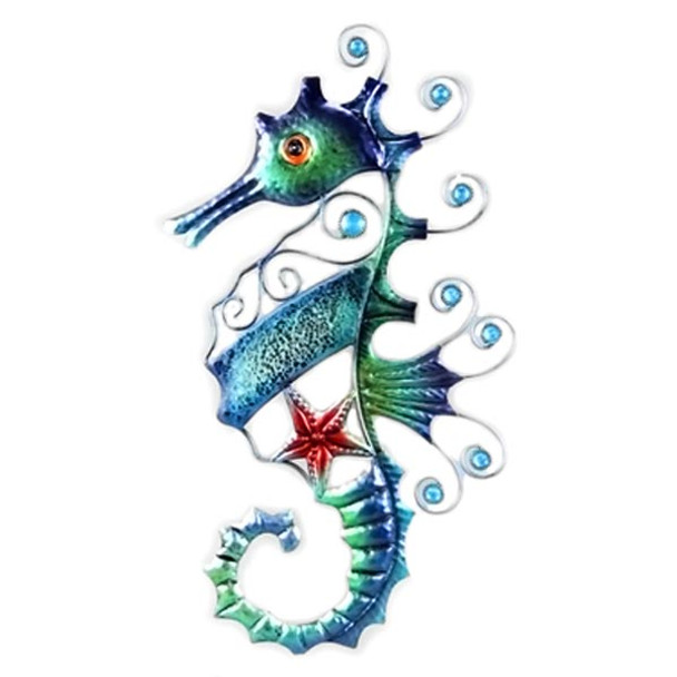 Seahorse Decorative Metal Wall Decor 15153