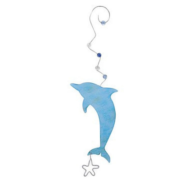 Dolphin Metal Ornament - 861-76