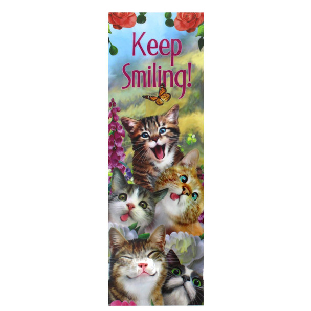 Cat Theme Bookmarker - Keep Smiling - 54259