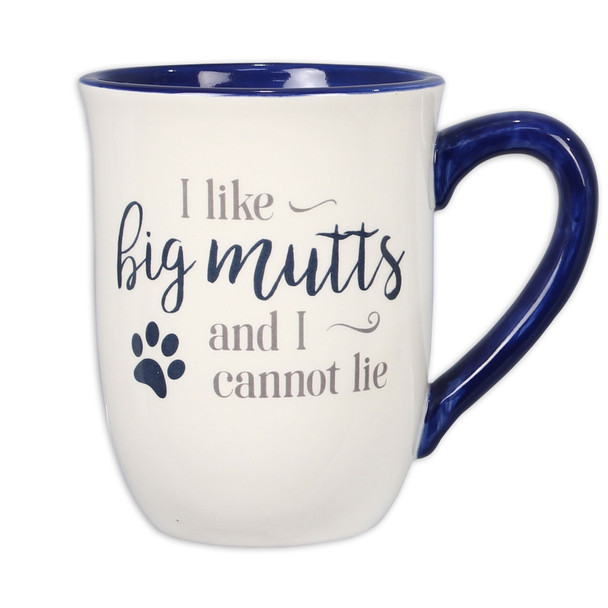 Dog Pun Mug - I like big mutts and I cannot lie - 18437A