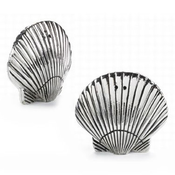 Sea Shell Salt & Pepper Shaker Set - Metal - 104050