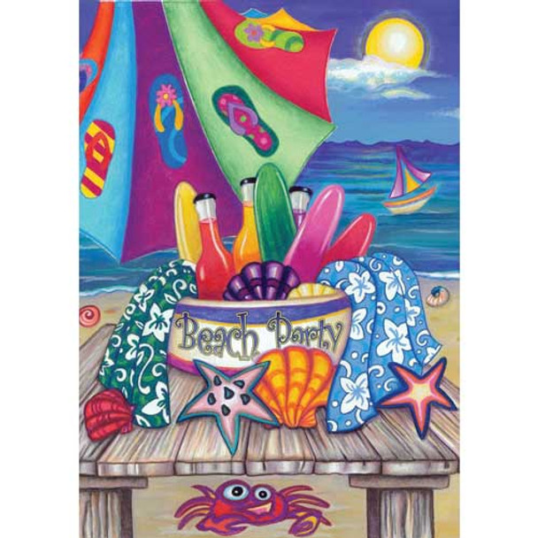 Beach Party Garden Flag 112569