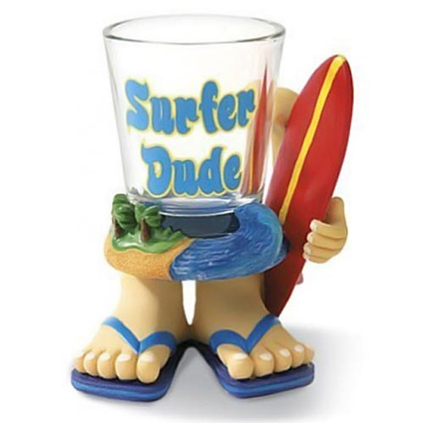 Surfer Dude Novelty Shot Glass 01698000