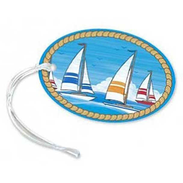 Smooth Sailing Die-Cut Luggage Tag 13491000